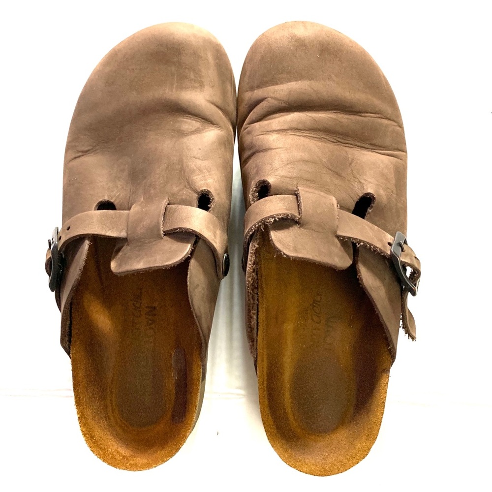 Naot Clog Mules Shoes Leather Slide